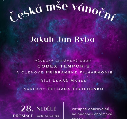 28. 12. od 17h Česká mše vánoční s Codex Temporis