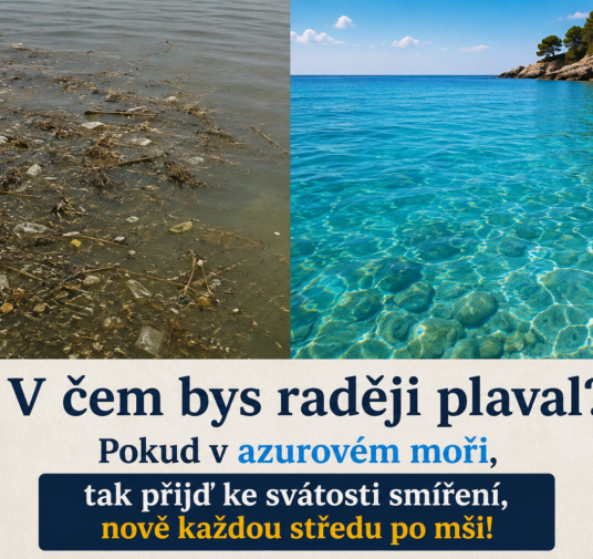 Nově! Svátost smíření také ve středu od 18.35