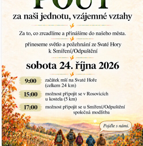 Pouť Sv. Hora - socha Smíření/ Odpuštění